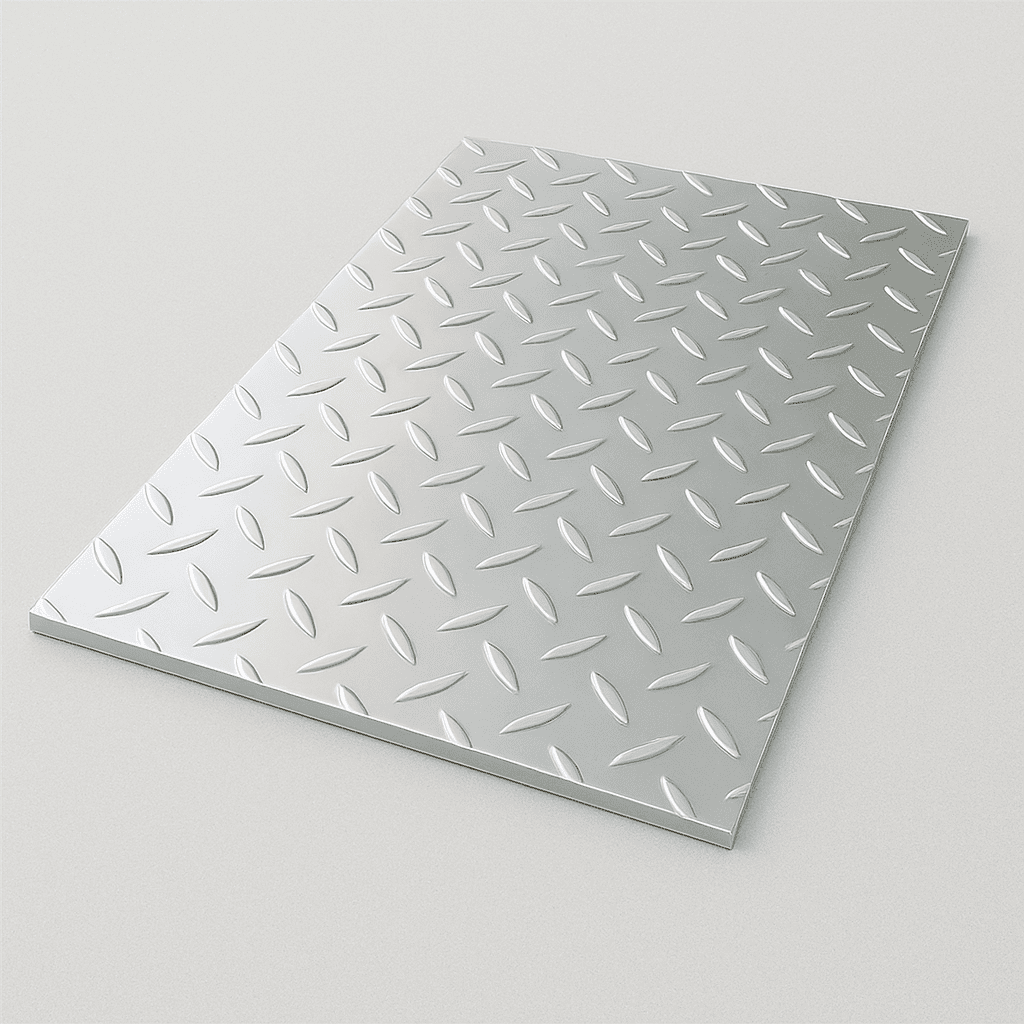 Floor Plate Diamond Mill Finish 6061